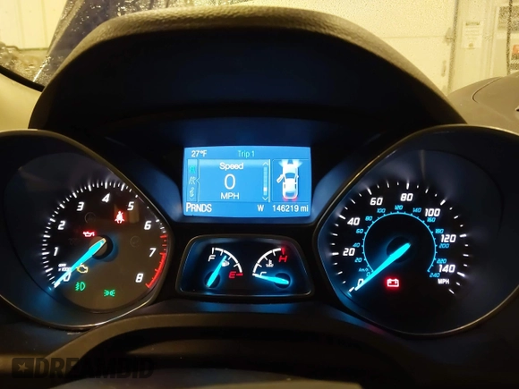 2014 Ford Escape SE z VIN 1FMCU9GX1EUD19721, wystawiony jako IAAI lot #41365586 z przebiegiem 146 219 mil mil oraz . Historia ofert i sprzedaży dostępna na DreamBid. Obrazek 7.