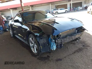 2019 Ford Mustang GT with VIN 1FA6P8CF4K5120688, listed as a IAAI auction lot 42268585 with 97,505 mi miles and . Bid and sale history available at DreamBid. Image 1.