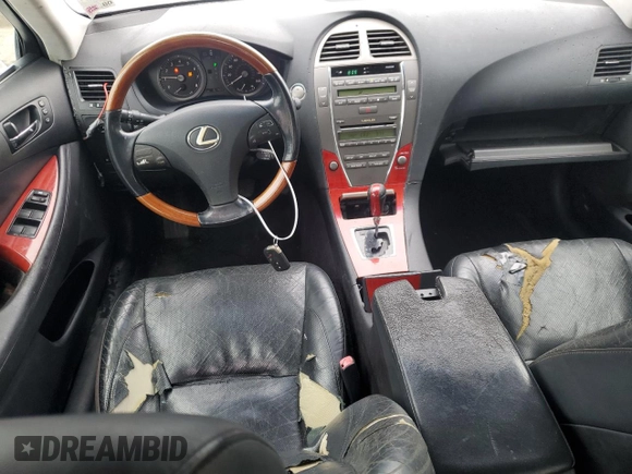 2008 Lexus ES with VIN JTHBJ46G482222363, listed as a Copart auction lot 50832665 with 167,422 mi miles and Salvage Title. Bid and sale history available at carsss.com. Image 8.