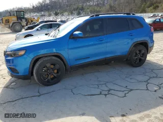 2021 Jeep Cherokee Altitude with VIN 1C4PJMLB7MD137385, listed as a Copart auction lot 45909505 with 0 mi miles and Salvage Title. Bid and sale history available at carsss.com. Image 1.