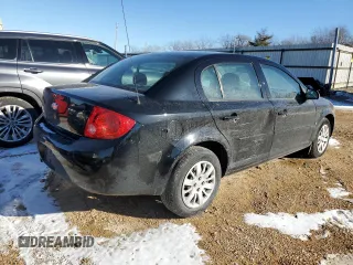 2009 Chevrolet Cobalt 1LT with VIN 1G1AT58H697245823, listed as a Copart auction lot 38411714 with 148,120 mi miles and Salvage Title. Bid and sale history available at DreamBid. Image 3.