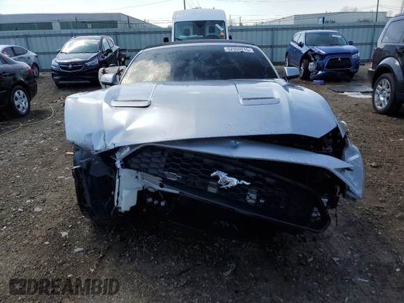 2020 Ford Mustang EcoBoost with VIN 1FATP8UH5L5146916, listed as a Copart auction lot 52550215 with 79,247 mi miles and Salvage title. Bid and sale history available at DreamBid. Image 5.