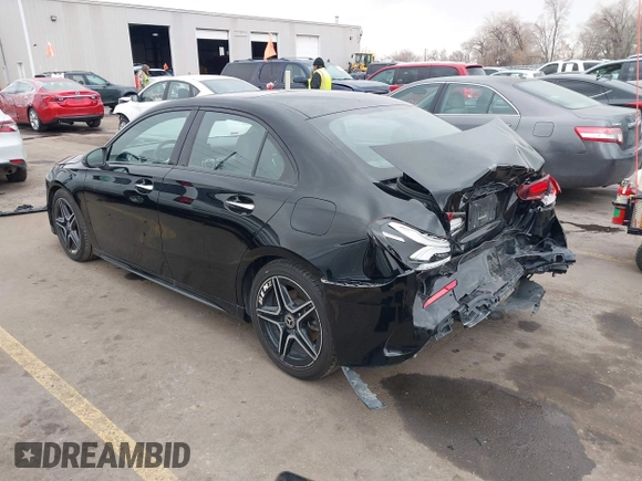 2020 Mercedes-Benz A 220 with VIN W1K3G4FB5LJ223020, listed as a IAAI auction lot 41323859 with 93,350 mi miles and . Bid and sale history available at DreamBid. Image 3.