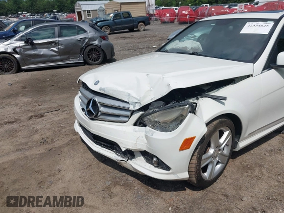 2010 Mercedes-Benz C 300 Sport with VIN WDDGF5EB4AR099719, listed as a IAAI auction lot 42554625 with 199,709 mi miles and . Bid and sale history available at DreamBid. Image 6.