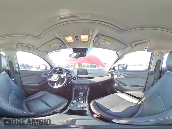 2019 Mazda CX-3 Grand Touring with VIN JM1DKFD79K0414726, listed as a Copart auction lot 45044155 with 16,912 mi miles and Salvage Title. Bid and sale history available at carsss.com. Image 13.