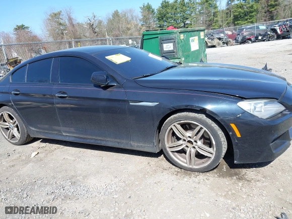 2014 BMW 6 Series 640i xDrive with VIN WBA6B8C58EDZ72405, listed as a IAAI auction lot 42076517 with 101,704 mi miles. Bid and sale history available at carsss.com. Image 13.