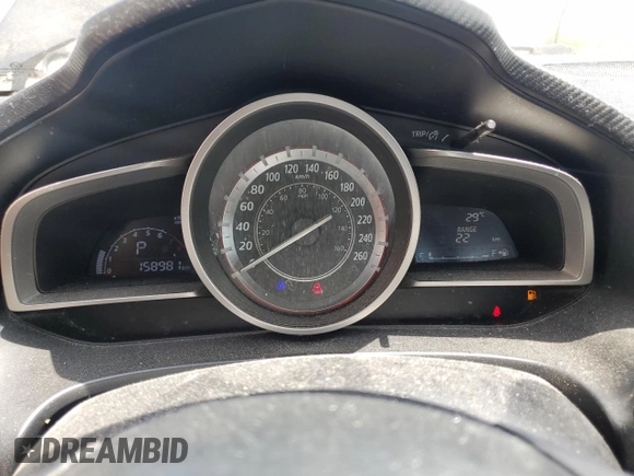 2015 Mazda 3 i Touring with VIN 3MZBM1V78FM213970, listed as a Copart auction lot 60819535 with 158,981 mi miles and Salvage title. Bid and sale history available at DreamBid. Image 9.