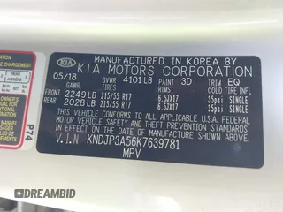 2019 Kia Soul + with VIN KNDJP3A56K7639781, listed as a IAAI auction lot 41846340 with 103,212 mi miles. Bid and sale history available at carsss.com. Image 9.