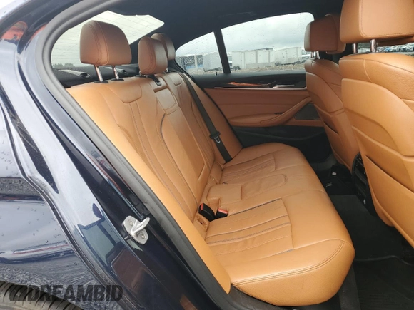 2017 BMW 5 Series 530i xDrive with VIN WBAJA7C3XHWA70310, listed as a Copart auction lot 52139025 with 56,498 mi miles and Clean Title. Bid and sale history available at carsss.com. Image 10.