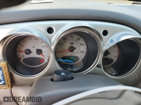2002 Chrysler PT Cruiser Limited with VIN 3C8FY68B52T257686, listed as a Copart auction lot 59293065 with 252,383 mi miles and Salvage title. Bid and sale history available at DreamBid. Image 9.