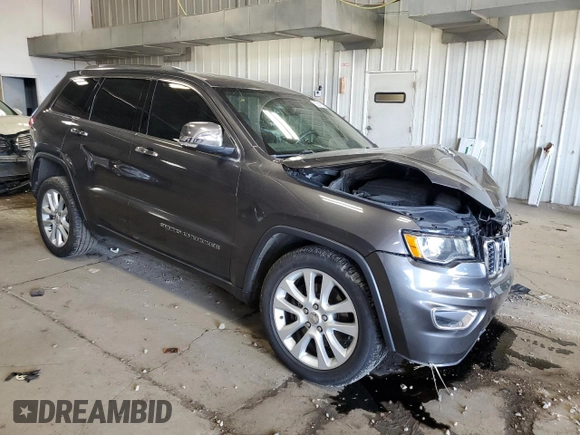 2017 Jeep Grand Cherokee Limited 75th Anniversary with VIN 1C4RJFBT4HC905477, listed as a Copart auction lot 63218505 with 156,117 mi miles and Non repairable. Bid and sale history available at DreamBid. Image 4.