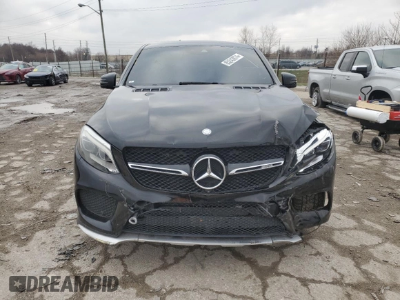 2017 Mercedes-Benz GLE 43 AMG with VIN 4JGED6EB3HA064011, listed as a Copart auction lot 85243874 with 95,518 mi miles and Salvage title. Bid and sale history available at DreamBid. Image 5.
