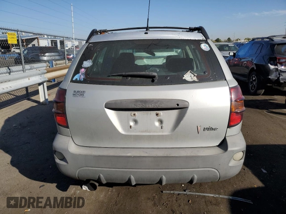 2004 Pontiac Vibe with VIN 5Y2SL62884Z463494, listed as a Copart auction lot 76077854 with 225,933 mi miles and Non Repairable. Bid and sale history available at carsss.com. Image 6.