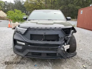 2020 Ford Explorer ST with VIN 1FM5K8GC2LGC73205, listed as a Copart auction lot 51080725 with 128,257 mi miles and Salvage Title. Bid and sale history available at DreamBid. Image 5.