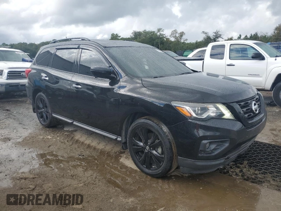 2018 Nissan Pathfinder SV with VIN 5N1DR2MN6JC645269, listed as a Copart auction lot 74078504 with 110,452 mi miles and Non Repairable. Bid and sale history available at carsss.com. Image 4.