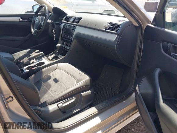 2013 Volkswagen Passat SE with VIN 1VWBP7A37DC140683, listed as a IAAI auction lot 42245864 with 125,898 mi miles and . Bid and sale history available at DreamBid. Image 5.