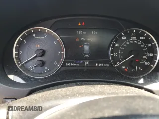 2019 Infiniti QX50 Essential with VIN 3PCAJ5M3XKF117589, listed as a Copart auction lot 58156705 with 59,554 mi miles and Salvage title. Bid and sale history available at DreamBid. Image 9.