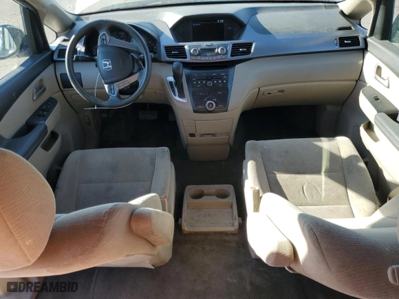 2013 Honda Odyssey LX with VIN 5FNRL5H26DB046666, listed as a Copart auction lot 48064605 with 191,453 mi miles and Salvage Title. Bid and sale history available at carsss.com. Image 8.