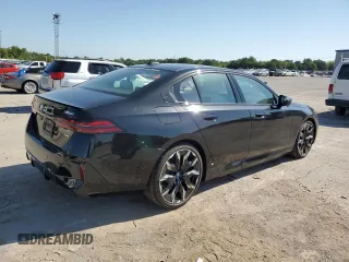 2024 BMW i5 M60 z VIN WBY43FK09RCR58587, wystawiony jako Copart lot #67396684 z przebiegiem 387 mil mil oraz Szkody całkowita. Historia ofert i sprzedaży dostępna na DreamBid. Obrazek 3.