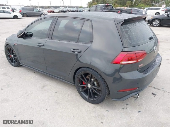 2019 Volkswagen Golf GTI S with VIN 3VW6T7AU0KM005773, listed as a IAAI auction lot 41269980 with 75,534 mi miles. Bid and sale history available at carsss.com. Image 3.
