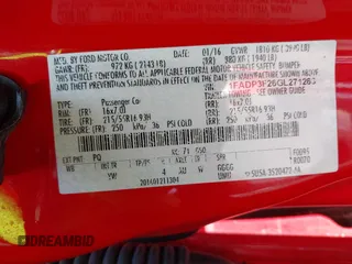 2016 Ford Focus SE с VIN 1FADP3F26GL271263, выставлен на аукционе IAAI как лот 42397304 с пробегом 60 774 миль миль и . История ставок и продаж доступна на DreamBid. Изображение 9.