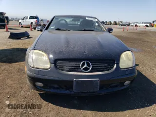 2002 Mercedes-Benz SLK-Class 3.2L with VIN WDBKK65F12F254172, listed as a Copart auction lot 74336334 with 148,405 mi miles and Salvage Title. Bid and sale history available at carsss.com. Image 5.