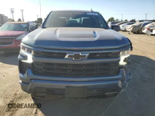 2024 Chevrolet Silverado 1500 RST with VIN 1GCPDEEKXRZ207921, listed as a Copart auction lot 81155184 with 8,207 mi miles and Salvage Title. Bid and sale history available at carsss.com. Image 5.
