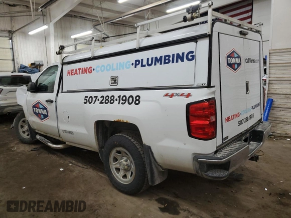 2014 Chevrolet Silverado 1500 Work Truck with VIN 1GCNKPEHXEZ324907, listed as a Copart auction lot 87669765 with 99,675 mi miles and Salvage Title. Bid and sale history available at DreamBid. Image 2.