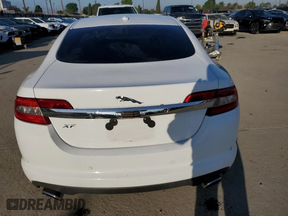 2011 Jaguar XF with VIN SAJWA0FB3BLR92508, listed as a Copart auction lot 46944825 with 104,104 mi miles and Clean Title. Bid and sale history available at carsss.com. Image 6.