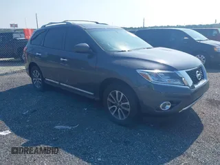 2013 Nissan Pathfinder SL with VIN 5N1AR2MM5DC653605, listed as a IAAI auction lot 42754792 with 149,010 mi miles and . Bid and sale history available at DreamBid. Image 1.
