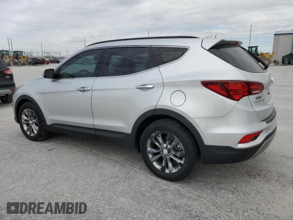 2017 Hyundai Santa Fe 2.0T with VIN 5XYZUDLA3HG413463, listed as a Copart auction lot 50552885 with 195,657 mi miles and Clean title. Bid and sale history available at DreamBid. Image 2.