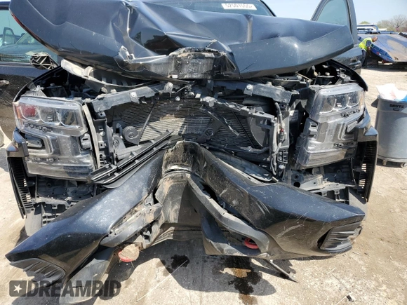 2021 Chevrolet Silverado 1500 RST with VIN 1GCUYEEL0MZ116018, listed as a Copart auction lot 52501555 with Not Provided miles and Salvage Title. Bid and sale history available at DreamBid. Image 12.