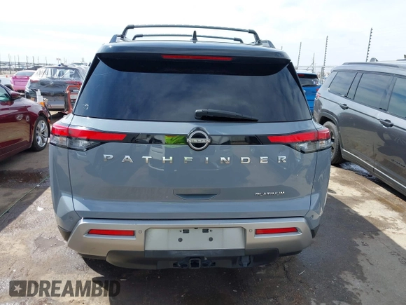 2022 Nissan Pathfinder Platinum with VIN 5N1DR3DH7NC216826, listed as a IAAI auction lot 41888575 with 71,663 mi miles and . Bid and sale history available at DreamBid. Image 16.
