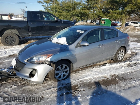 2012 Mazda 3 i Sport with VIN JM1BL1UG0C1561701, listed as a Copart auction lot 41598095 with 162,526 mi miles and Salvage Title. Bid and sale history available at DreamBid. Image 1.