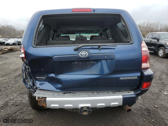 2004 Toyota 4Runner SR5 with VIN JTEBU14R348015204, listed as a Copart auction lot 51812825 with 210,468 mi miles and Salvage Title. Bid and sale history available at carsss.com. Image 6.