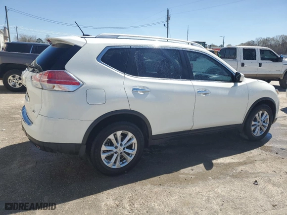 2015 Nissan Rogue S with VIN KNMAT2MT2FP533253, listed as a Copart auction lot 49447125 with 80,680 mi miles and Salvage Title. Bid and sale history available at carsss.com. Image 3.