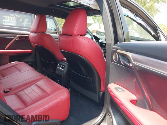 2021 Lexus RX 350 F Sport with VIN 2T2SZMDAXMC308020, listed as a IAAI auction lot 42466808 with 57,465 mi miles and . Bid and sale history available at DreamBid. Image 8.