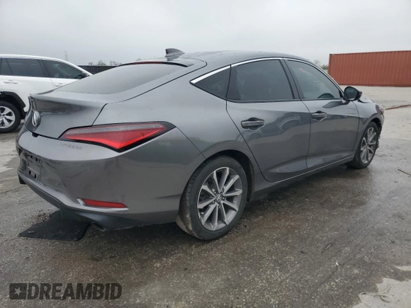 2023 Acura Integra with VIN 19UDE4H24PA010858, listed as a Copart auction lot 42124435 with 41,174 mi miles and Salvage Title. Bid and sale history available at DreamBid. Image 3.