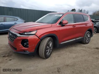 2019 Hyundai Santa Fe SEL with VIN 5NMS33ADXKH021346, listed as a Copart auction lot 79266394 with 77,172 mi miles and Salvage Title. Bid and sale history available at carsss.com. Image 1.