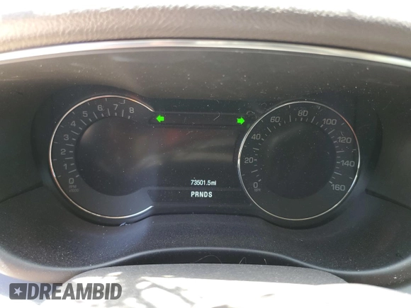2019 Lincoln MKC Reserve with VIN 5LMCJ3C97KUL02010, listed as a Copart auction lot 57616845 with 73,501 mi miles and Non repairable. Bid and sale history available at DreamBid. Image 9.