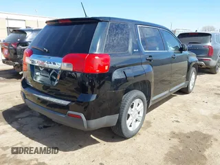 2013 GMC Terrain SLE with VIN 2GKALMEK9D6167861, listed as a IAAI auction lot 41883350 with 189,617 mi miles. Bid and sale history available at carsss.com. Image 4.