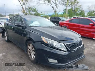2015 Kia Optima EX with VIN 5XXGN4A72FG354497, listed as a IAAI auction lot 42110643 with 117,751 mi miles and . Bid and sale history available at DreamBid. Image 1.