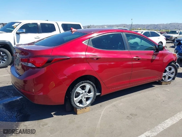 2014 Hyundai Elantra Limited with VIN 5NPDH4AE7EH534926, listed as a IAAI auction lot 41857256 with 135,932 mi miles. Bid and sale history available at carsss.com. Image 4.
