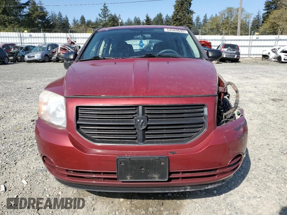 2008 Dodge Caliber SE with VIN 1B3HB28B08D582511, listed as a Copart auction lot 54569645 with 193,750 mi miles and Salvage Title. Bid and sale history available at DreamBid. Image 5.