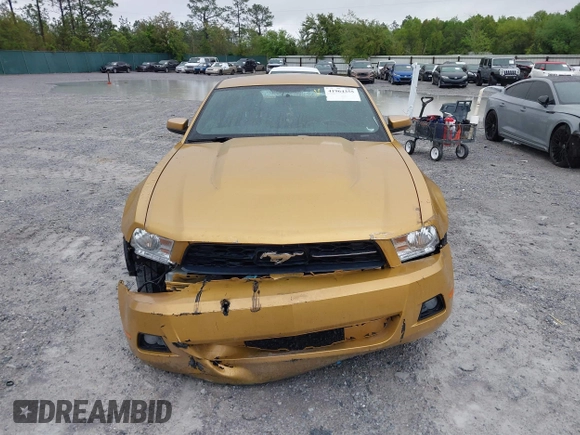 2010 Ford Mustang V6 with VIN 1ZVBP8AN6A5105768, listed as a IAAI auction lot 41964355 with 180,654 mi miles. Bid and sale history available at carsss.com. Image 13.