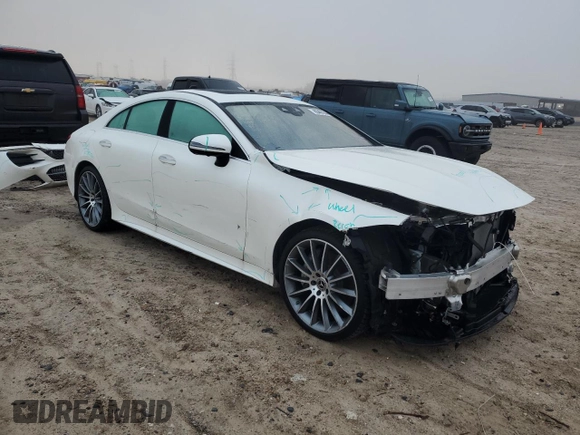 2020 Mercedes-Benz CLS with VIN WDD2J5JB3LA054691, listed as a Copart auction lot 85467244 with 6,334 mi miles and Clean Title. Bid and sale history available at carsss.com. Image 4.