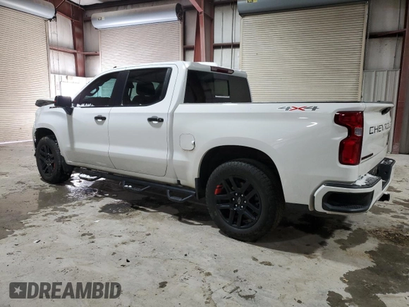 2023 Chevrolet Silverado 1500 RST with VIN 1GCUDEE84PZ170062, listed as a Copart auction lot 89120845 with 25,195 mi miles and Salvage Title. Bid and sale history available at DreamBid. Image 2.