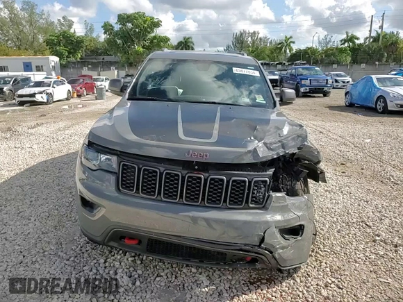 2021 Jeep Grand Cherokee Trailhawk with VIN 1C4RJFLGXMC880340, listed as a Copart auction lot 85877854 with 44,276 mi miles and Non Repairable. Bid and sale history available at carsss.com. Image 14.