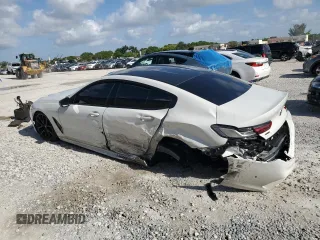 2020 BMW 8 Series M850i with VIN WBAGV8C05LCE22486, listed as a Copart auction lot 66358114 with 50,439 mi miles and Non Repairable. Bid and sale history available at carsss.com. Image 2.