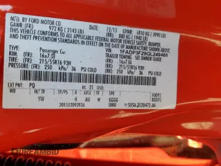 2016 Ford Focus SE with VIN 1FADP3F29GL249466, listed as a Copart auction lot 49906635 with 83,478 mi miles and Salvage Title. Bid and sale history available at carsss.com. Image 15.